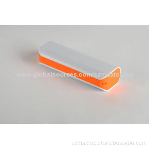New arrive capsule mobile power bank, works with branded cellphones